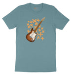 Electric Guitar Ladies Short Sleeve Tee - Surf Blackout