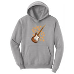 Electric Guitar Hoodie - Athletic Heather