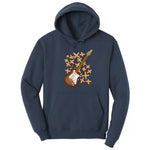 Electric Guitar Hoodie - Navy