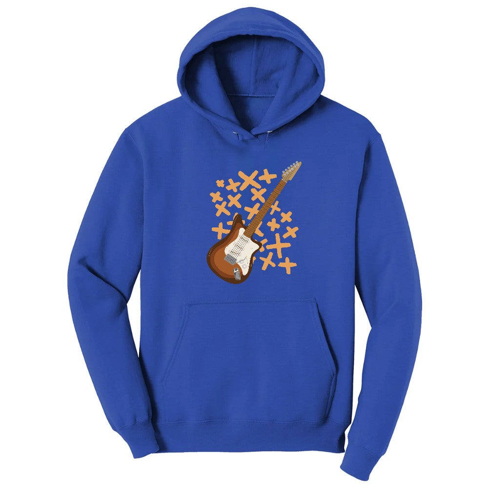Electric Guitar Hoodie - True Royal