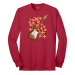 Electric Guitar Long Sleeve Tee - Red