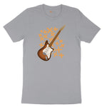 Electric Guitar Short Sleeve Tee - Athletic Heather Grey