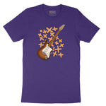 Electric Guitar Short Sleeve Tee - Team Purple