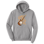 Electric Guitar Toddler Hoodie - Athletic Heather