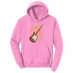 Electric Guitar Youth Hoodie - Candy Pink