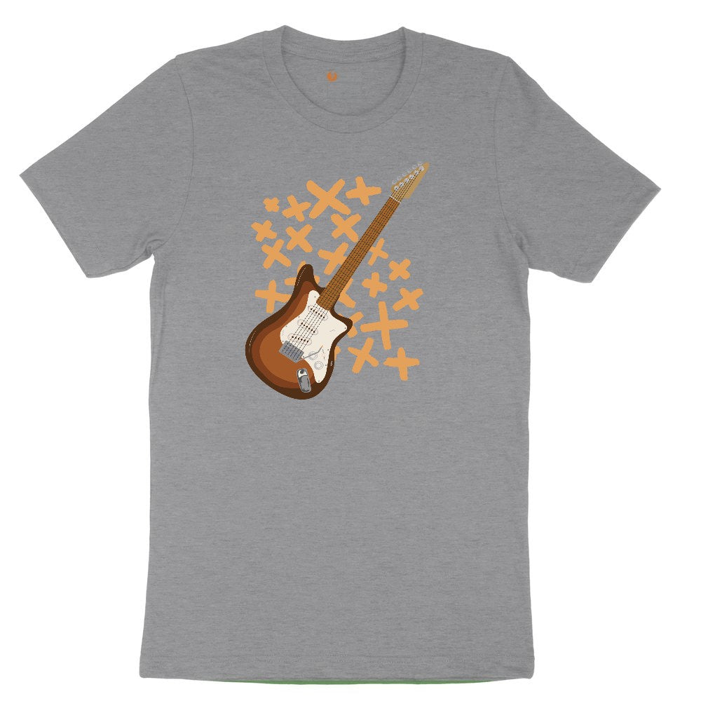 Electric Guitar Youth Short Sleeve Tee - Athletic Heather