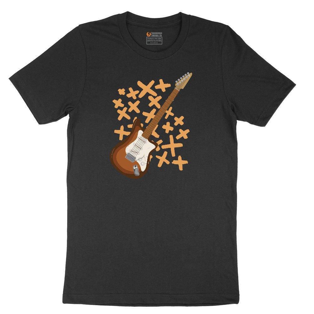 Electric Guitar Youth Short Sleeve Tee - Black