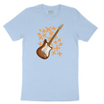 Electric Guitar Youth Short Sleeve Tee - Light Blue