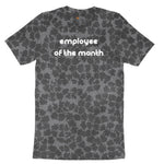 Employee of the Month Ladies Short Sleeve Tee - Black Leopard