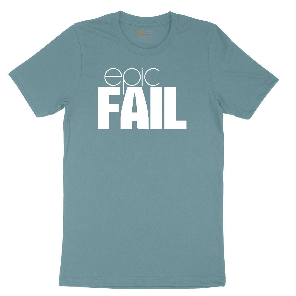 Epic Fail Ladies Short Sleeve Tee - Surf Blackout