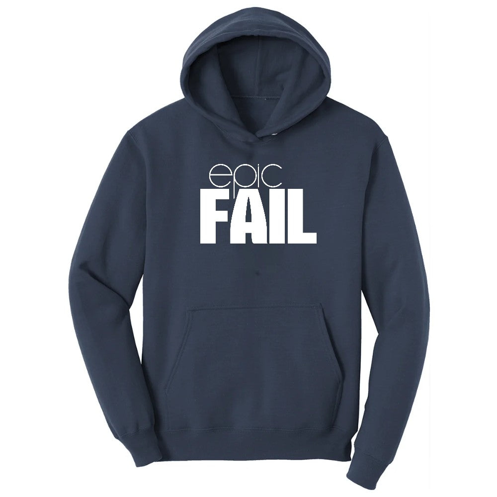 Epic Fail - Mens & Ladies T-Shirt Hoodie - Navy