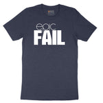 Epic Fail - Mens & Ladies T-Shirt Short Sleeve Tee - Heather Navy
