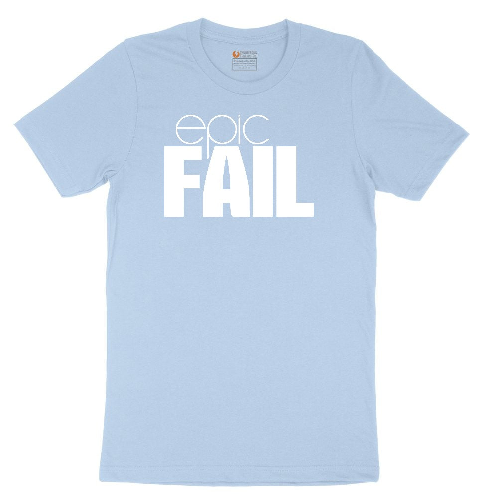 Epic Fail Toddler Short Sleeve Tee - Light Blue