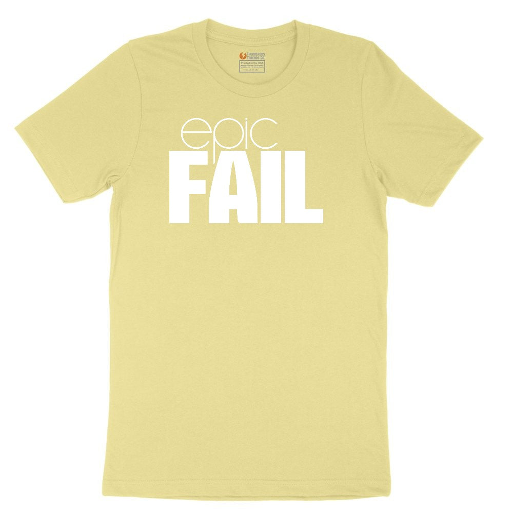 Epic Fail Toddler Short Sleeve Tee - Yellow