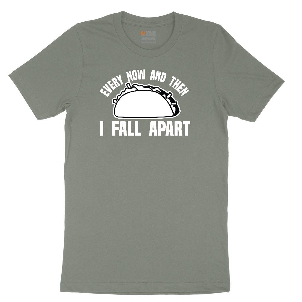 Every Now and Then I Fall Apart Ladies Short Sleeve Tee - Bamboo Blackout