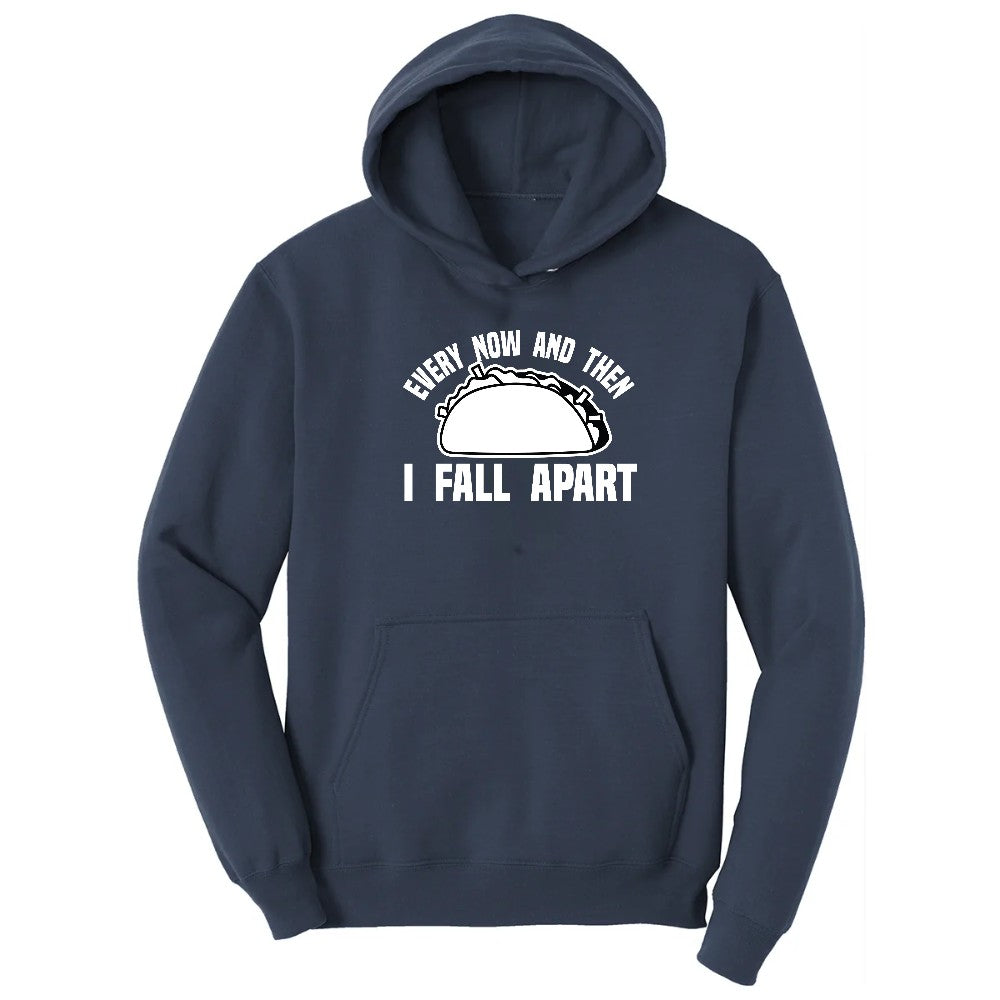 Every Now and Then I Fall Apart Hoodie - Navy