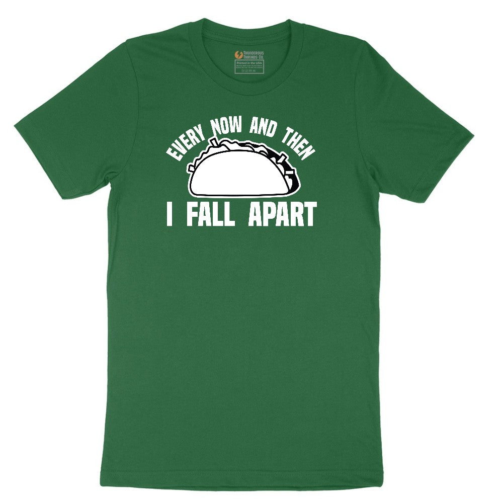 Every Now and Then I Fall Apart Short Sleeve Tee - Athletic Kelly