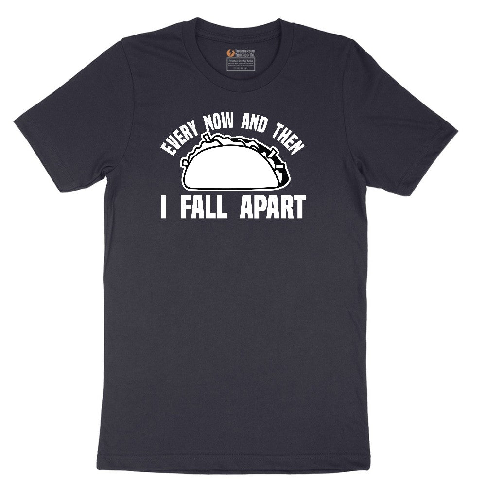 Every Now and Then I Fall Apart Short Sleeve Tee - Deep Navy