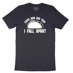 Every Now and Then I Fall Apart Short Sleeve Tee - Deep Navy