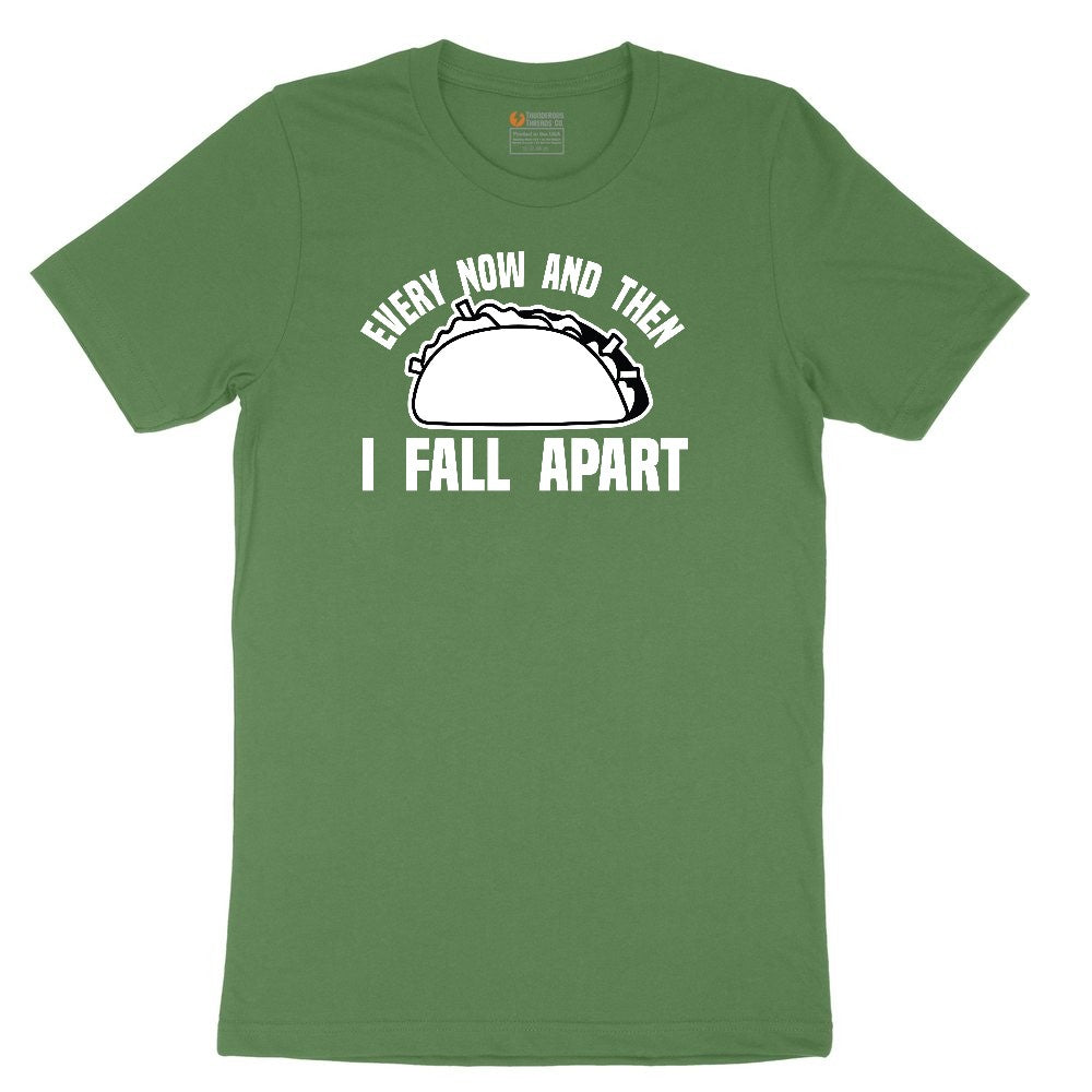 Every Now and Then I Fall Apart Toddler Short Sleeve Tee - Athletic Kelly