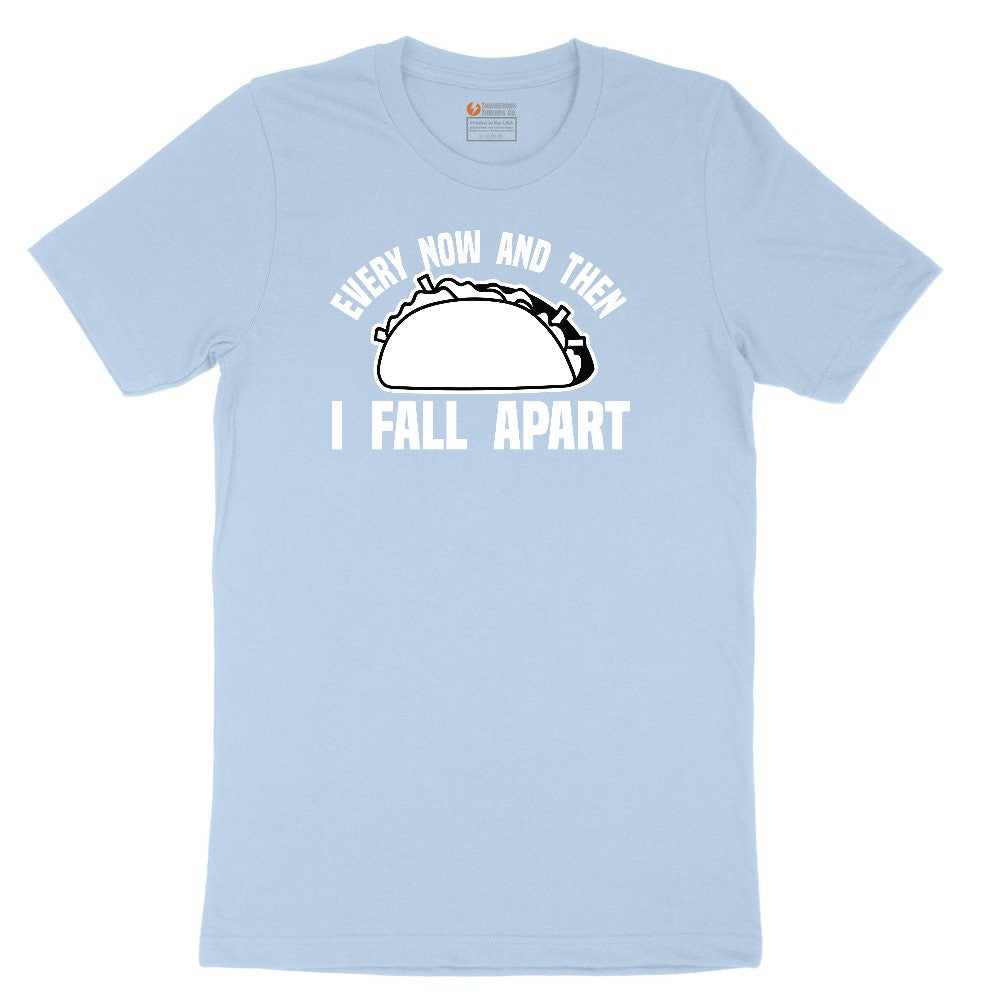 Every Now and Then I Fall Apart Youth Short Sleeve Tee - Light Blue