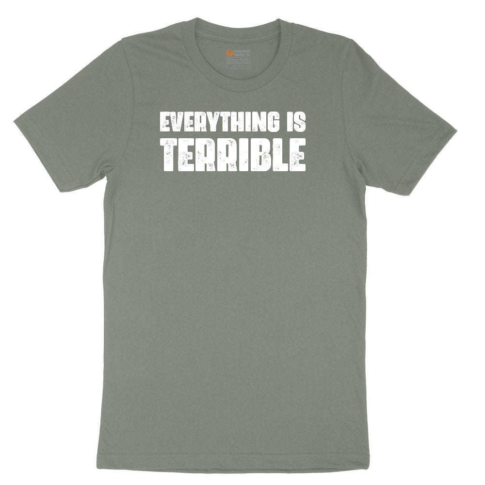Everything is Terrible Ladies Short Sleeve Tee - Bamboo Blackout