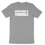 Everything is Terrible Ladies Short Sleeve Tee - Granite Heather