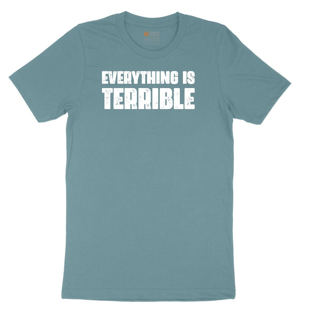 Everything is Terrible Ladies Short Sleeve Tee - Surf Blackout