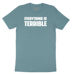 Everything is Terrible Ladies Short Sleeve Tee - Surf Blackout