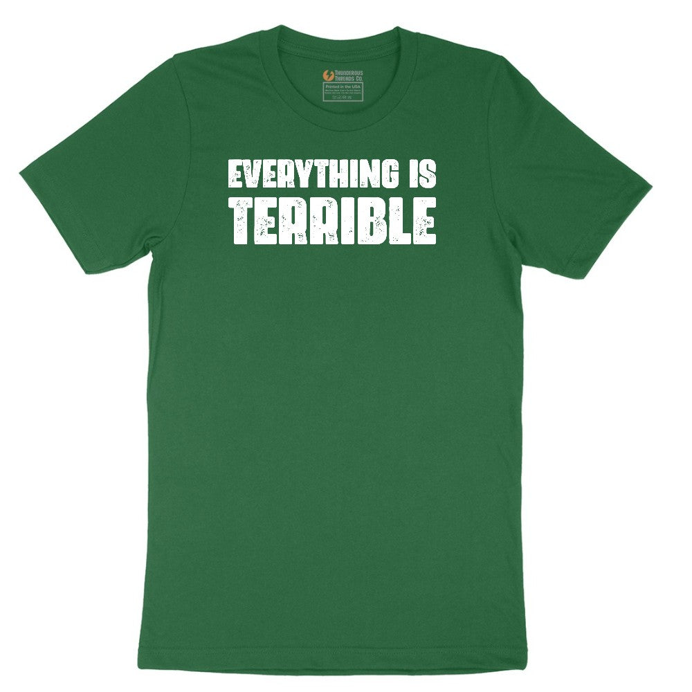 Everything is Terrible Short Sleeve Tee - Athletic Kelly