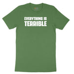 Everything is Terrible Toddler Short Sleeve Tee - Athletic Kelly