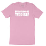 Everything is Terrible Toddler Short Sleeve Tee - Candy Pink