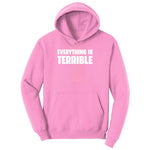 Everything is Terrible Youth Hoodie - Candy Pink