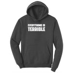Everything is Terrible Youth Hoodie - Dark Heather Grey