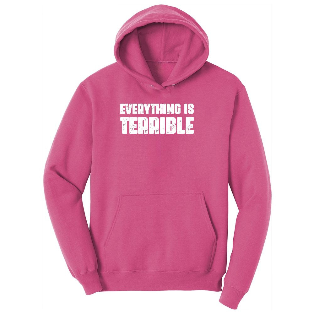 Everything is Terrible Youth Hoodie - Sangria