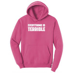 Everything is Terrible Youth Hoodie - Sangria