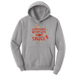 Everythings Better with Hot Sauce Hoodie - Athletic Heather
