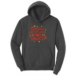 Everythings Better with Hot Sauce Youth Hoodie - Dark Heather Grey