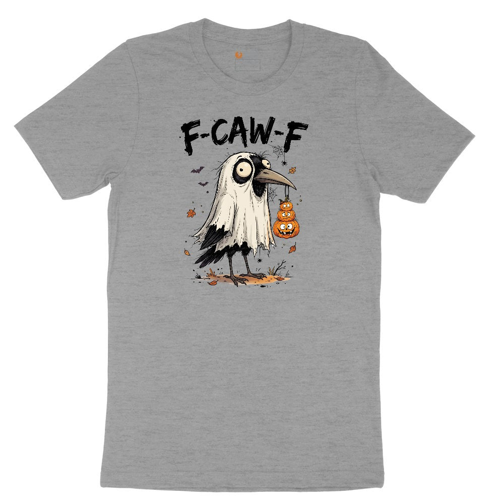 F Caw F Ladies Short Sleeve Tee - Granite Heather