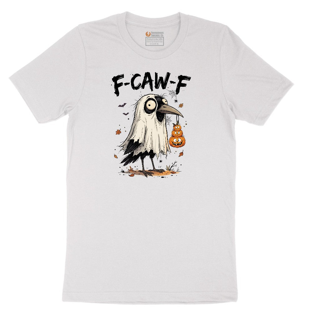 F Caw F Short Sleeve Tee - White