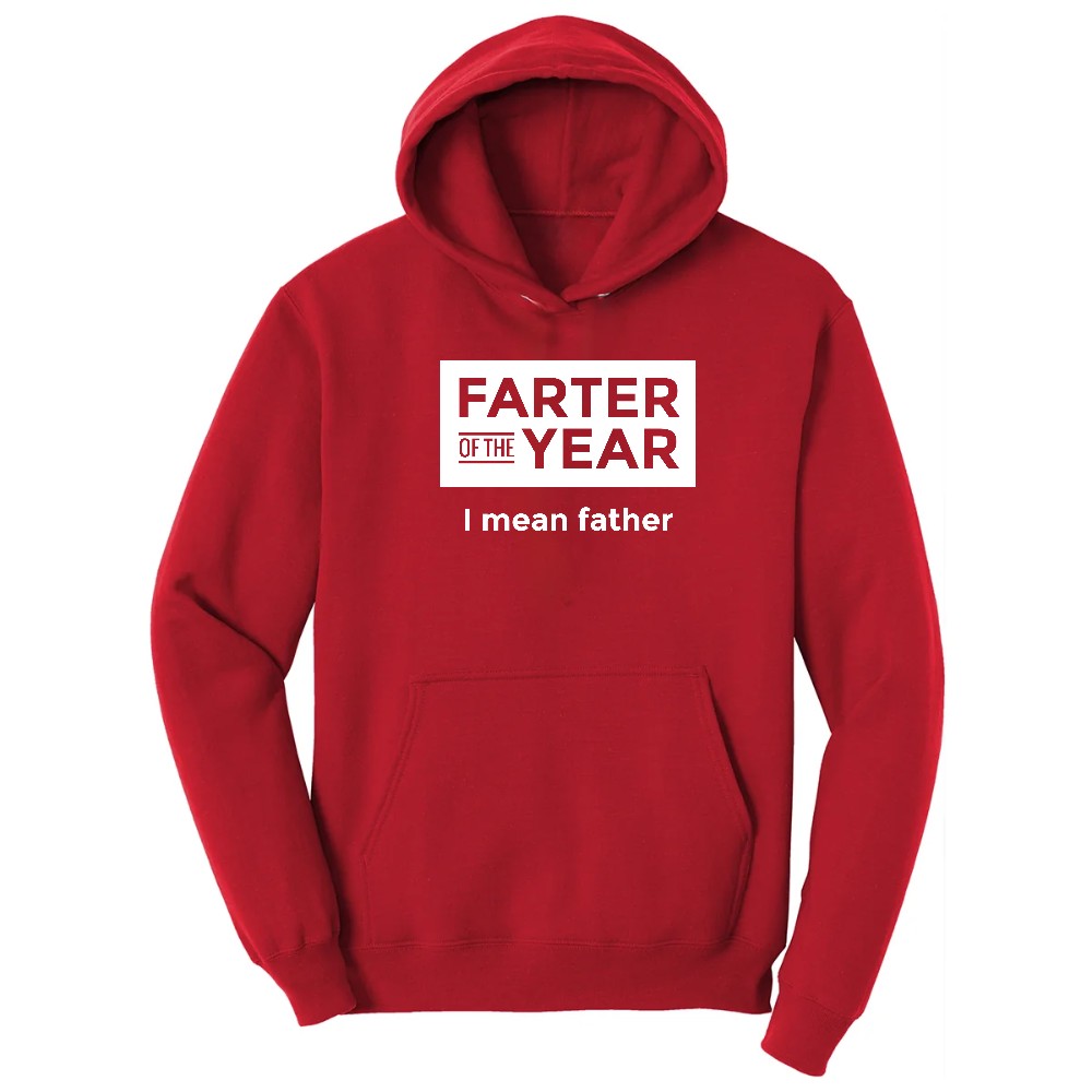 Farter of the Year Hoodie - Red