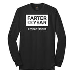 Farter of the Year Long Sleeve Tee - Jet Black