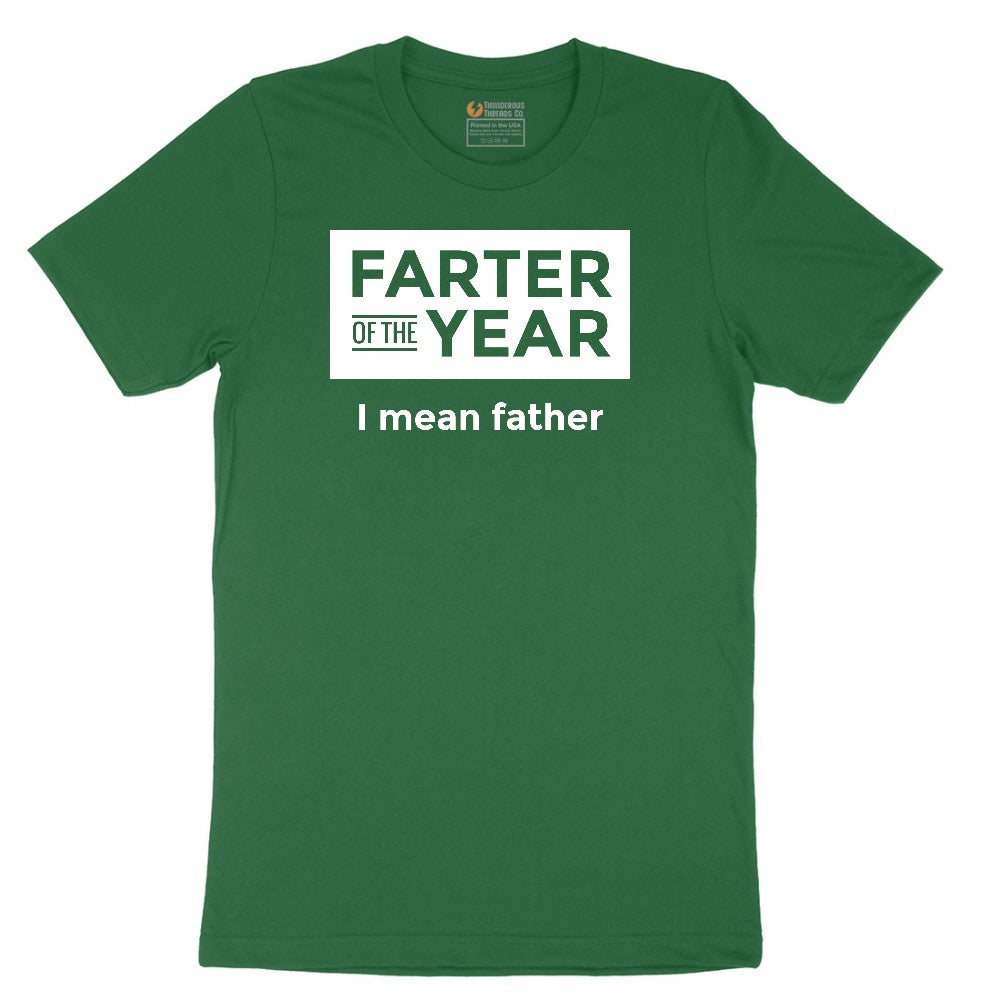 Farter of the Year Short Sleeve Tee - Athletic Kelly