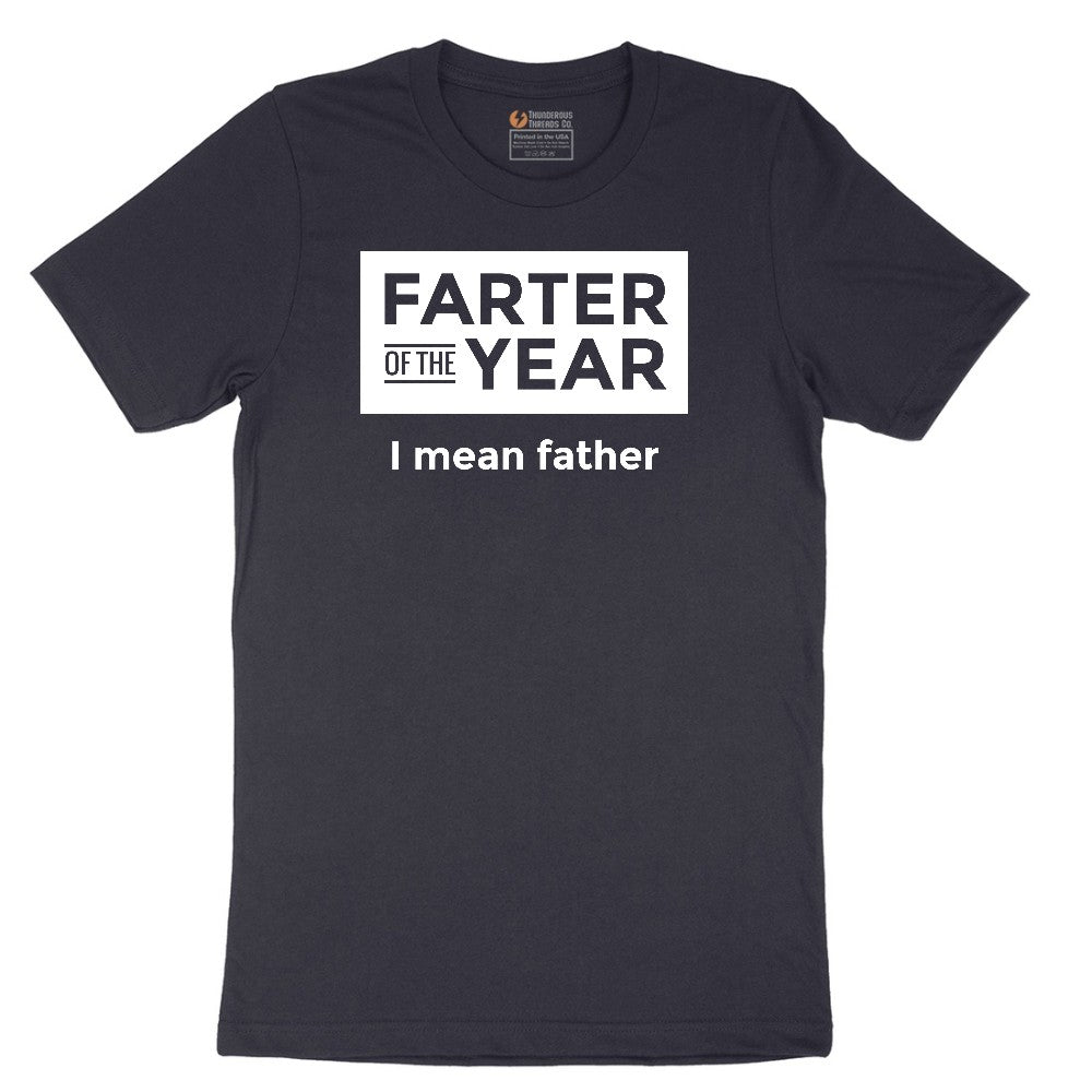 Farter of the Year Short Sleeve Tee - Deep Navy