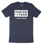 Farter of the Year Short Sleeve Tee - Heather Navy