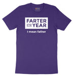 Farter of the Year Short Sleeve Tee - Team Purple