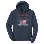 Fireworks Director If I Run You Run Hoodie - Navy