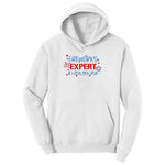 Fireworks Expert Ladies Hoodie - White