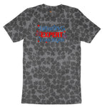 Fireworks Expert Ladies Short Sleeve Tee - Black Leopard