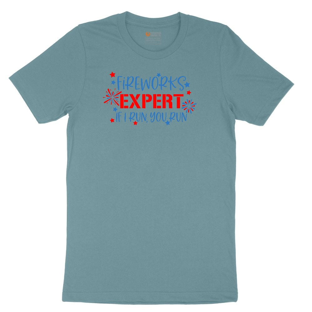 Fireworks Expert Ladies Short Sleeve Tee - Surf Blackout
